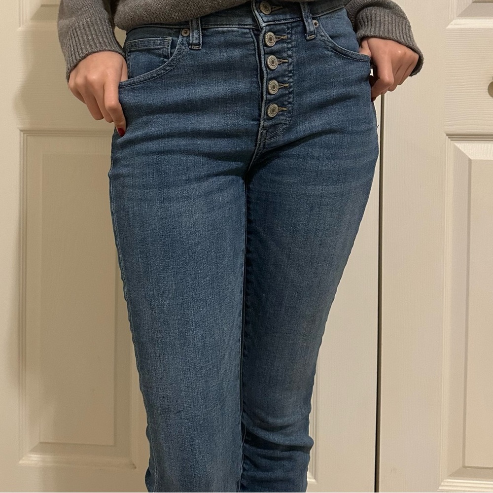Lucky Brand Bridgette high rise skinny jeans size 2/26 A.